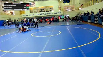 174 lbs Round 2 (6 Team) - Roger Mendoza, Labette Community College vs CJ Mikeley, Iowa Central Community College