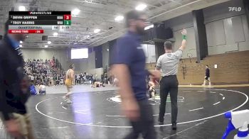 149 lbs Quarterfinal - Devin Griffen, Reinhardt University vs Troy Harris, West Virginia University Institute Of Technology