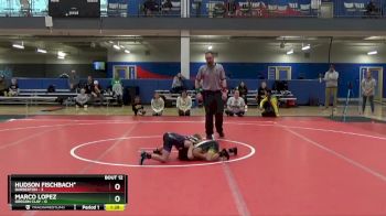 50 lbs Round 4 (6 Team) - Hudson Fischbach*, Barberton vs Marco Lopez, Oregon Clay