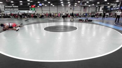 142 lbs Round Of 32 - Zachary Parks, PA vs Nicholas Uhrig, RI