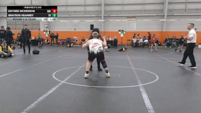 160 lbs Round 4 (6 Team) - Zayvier Dickerson, Brecksville vs Grayson Kearney, Potentially Dangerous