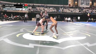 115 lbs Cons. Round 1 - Farmer Conner, Severn Run vs Lissie Galvez, Frederick Douglass-PG