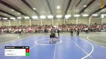 174 lbs Quarterfinal - Quade Silago, Kirtland Broncos vs Jose Campos, Monte Vista Takedown Club