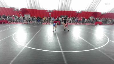 74 lbs Quarterfinal - Myles Connor, Team Nazar Training Center vs Brecken Reynolds, Prairie Wrestling