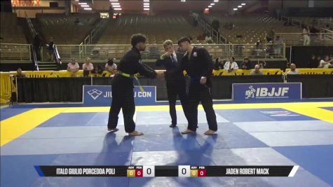 Jaden Robert Mack vs Italo Giulio Porcedda Poli 2025 Pan Jiu Jitsu IBJJF Championship