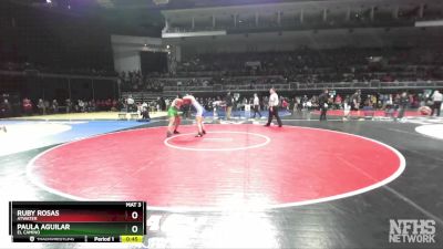 190 lbs Cons. Round 1 - Ruby Rosas, Atwater vs Paula Aguilar, El Camino