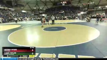 2A 182 lbs Cons. Round 2 - Caber Taylor, Rogers (Spokane) vs Jeffrey Myers, Lindbergh