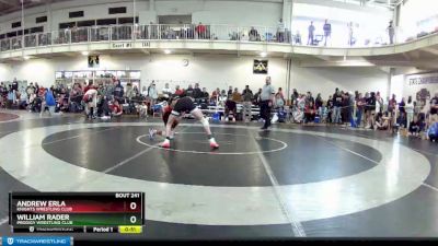 120 lbs Cons. Round 2 - Andrew Erla, Knights Wrestling Club vs William Rader, Prodigy Wrestling Club