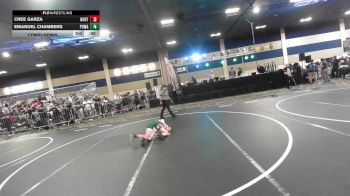 73 lbs Consolation - Cree Garza, Northwest Elite vs Emanuel Chambers, Poway Elite