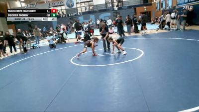72-75 lbs Round 3 - Decker Morby, Sanderson Wrestling Academy vs Maxximus Gardner, West Jordan Jaguars