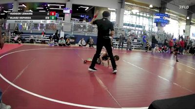 52 lbs Round 2 - Hudson Lemaire, Jflo Trained vs Eliasz Esparza, Best Trained Wrestling