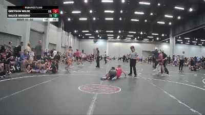 80 lbs Round 1 - Greyson Wilde, Colosseum vs Salice Briseno, Top Rank