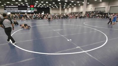 92 lbs Champ. Rd Of 16 - Kai McDonald, Sebolt Wrestling Academy vs Jayce Folkers, Nebraska