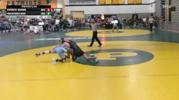 125White lbs Rr Rnd 1 - Patrick Adams, Rutgers-UNATT vs Sulayman Bah, Columbia