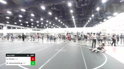 116 lbs Round Of 16 - Austin Parker, Aniciete TC vs Mason Rauschenberger, Pomona Elite