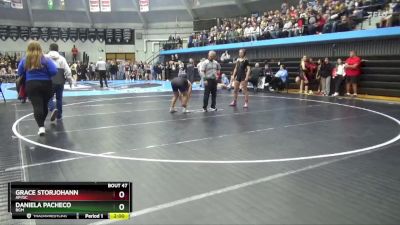 120 lbs Quarterfinal - Grace Storjohann, AP/GC vs Daniela Pacheco, BGM