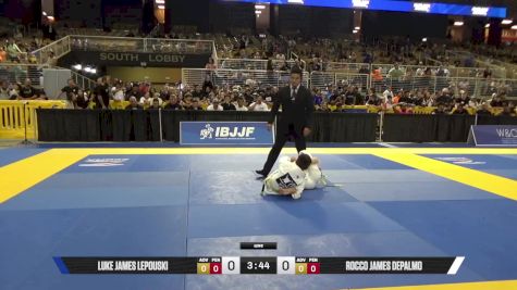 Rocco James DePalmo vs Luke James Lepouski 2025 Pan Kids Jiu-Jitsu IBJJF Championship