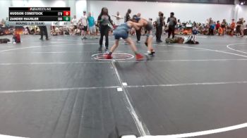 96 lbs Round 1 (4 Team) - Zander Hausler, Slate Wrestling Academy vs Hudson Comstock, East TN Wrestling