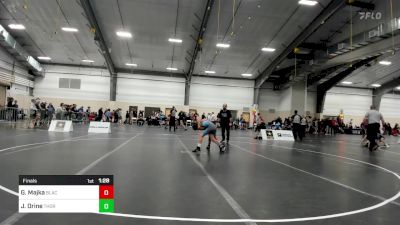 85 lbs Final - Gannen Majka, Black Fox Wrestling Academy vs Jace Orine, Thoroughbred Wrestling Academy (TWA)