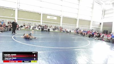 100 lbs Placement Matches (8 Team) - Kacen Jones, Utah Gold vs Tristan Pino, Colorado
