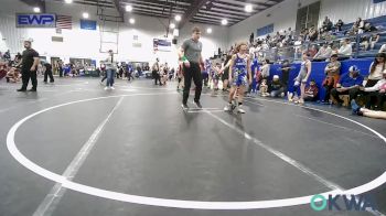 88 lbs Consi Of 4 - Yurric Kommer, Tecumseh Youth Wrestling vs Ryder Harwell, Newcastle Youth Wrestling