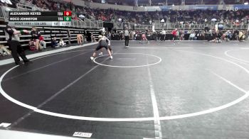 125 lbs Semifinal - Alexander Keyes, Texas Elite vs Roco Johnston, Titan Wrestling Institute