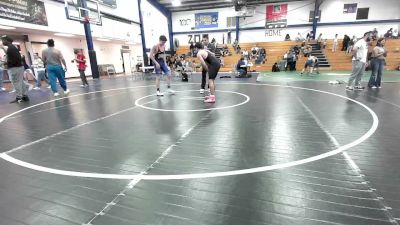 144-150 lbs 3rd Place Match - Liam Garcia, Franklin High School Wrestling vs Jake Alvarado, Burges HS