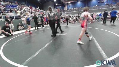 88 lbs Semifinal - Price Cunningham, Barnsdall Youth Wrestling vs Hunter Caughlin, Cleveland Take Down Club