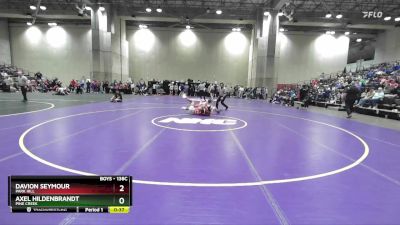 138C Cons. Round 3 - Axel Hildenbrandt, Pine Creek vs Davion Seymour, Park Hill