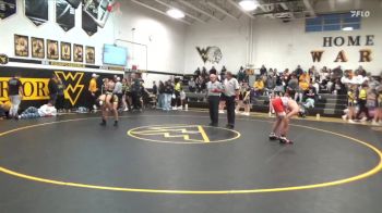 144 lbs Cons. Semi - Ben Buck, West Marshall vs Bryer Jack, HLV, Victor