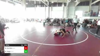 137 lbs Rr Rnd 3 - Brayden Quinlan, Bear Cave vs Nathaniel Vega, SoCal Grappling