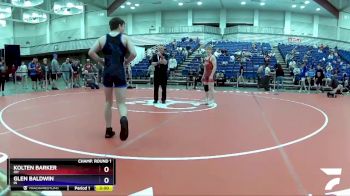 126 lbs Champ. Round 1 - Kolten Barker, OH vs Glen Baldwin, IN