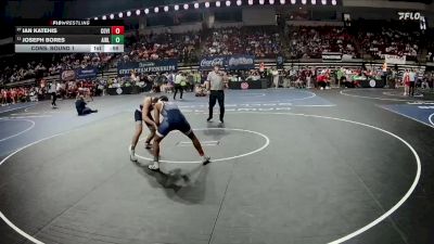 D 1 150 lbs Cons. Round 1 - Joseph Bores, Airline vs Ian Katehis, Covington