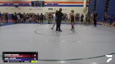 149 lbs Cons. Round 3 - Tanner Franks, Wild Buffalo Wrestling Club vs Jake Jacobs, Virginia Patriots Wrestling