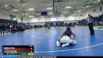 195 lbs Cons. Round 4 - Gavin O`Neill, Farmington vs Tyson Hentges, St. Michael-Albertville