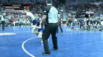 1A-113 lbs Champ. Round 2 - Austin Etzel, Wilton vs Kingston Carrigan, Riverside, Oakland