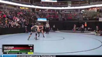 152 lbs Quarterfinal - Dominik Gendreau, Monarch vs Cale Moore, Grand Junction