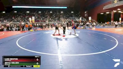 3A-120 lbs Cons. Round 2 - Bryce Nielsen, Buffalo vs Luke Benton, Evanston