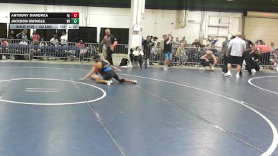 132 lbs Round Of 64 - Anthony DiAndrea, NJ vs Jackson Swingle, WV