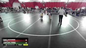 94-102 lbs Round 3 - Christian Torres, Askren Wrestling Academy vs Daisy Alexander, Wisconsin