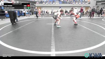 76-80 lbs Final - Holt Ward, Cowboy Wrestling Club vs Kelson Scott, Woodward Youth Wrestling