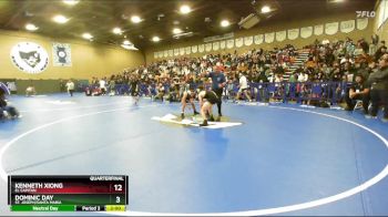 113 lbs Quarterfinal - Kenneth Xiong, El Capitan vs Dominic Day, St. Joseph/Santa Maria