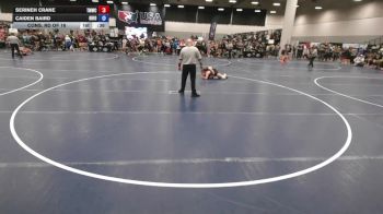 110 lbs Cons. Rd Of 16 - Serineh Crane, Titan Mercury Wrestling Club (TMWC) vs Caiden Baird, Ohio