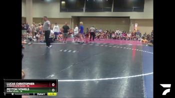 116 lbs Round 4 (8 Team) - Lucas Christopher, Alabama Elite Black vs Peyton Vowels, SVRWC Black