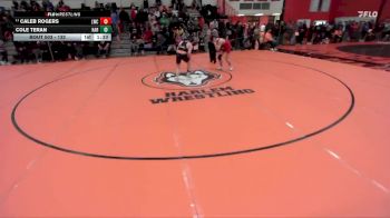132 lbs Cons. Round 2 - Caleb Rogers, New Lenox (LINCOLN-WAY CENTRAL) vs Cole Teran, Machesney Park (HARLEM)