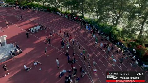 Women's 1500m Open B, Finals 12