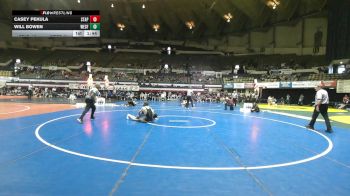 126 lbs Quarters & Wb (16 Team) - Casey Pekula, St. Augustine Prep vs Will Bowen, Westfield