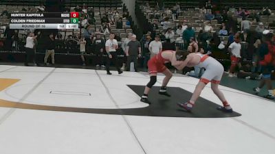 119-I lbs Round Of 16 - Hunter Kapitula, Mat Assassins vs Colden Friedman, Seaford