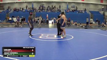 285 lbs Placement (4 Team) - Sam Isip, Blackman vs Kenny Dowdell, West Forsyth