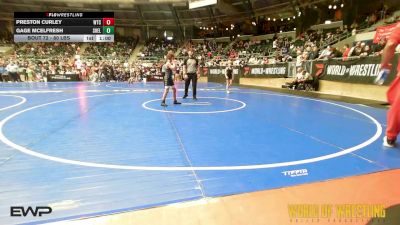 80 lbs Consi Of 16 #1 - Preston Curley, WTC vs Gage McElfresh, Shelton Wrestling Academy